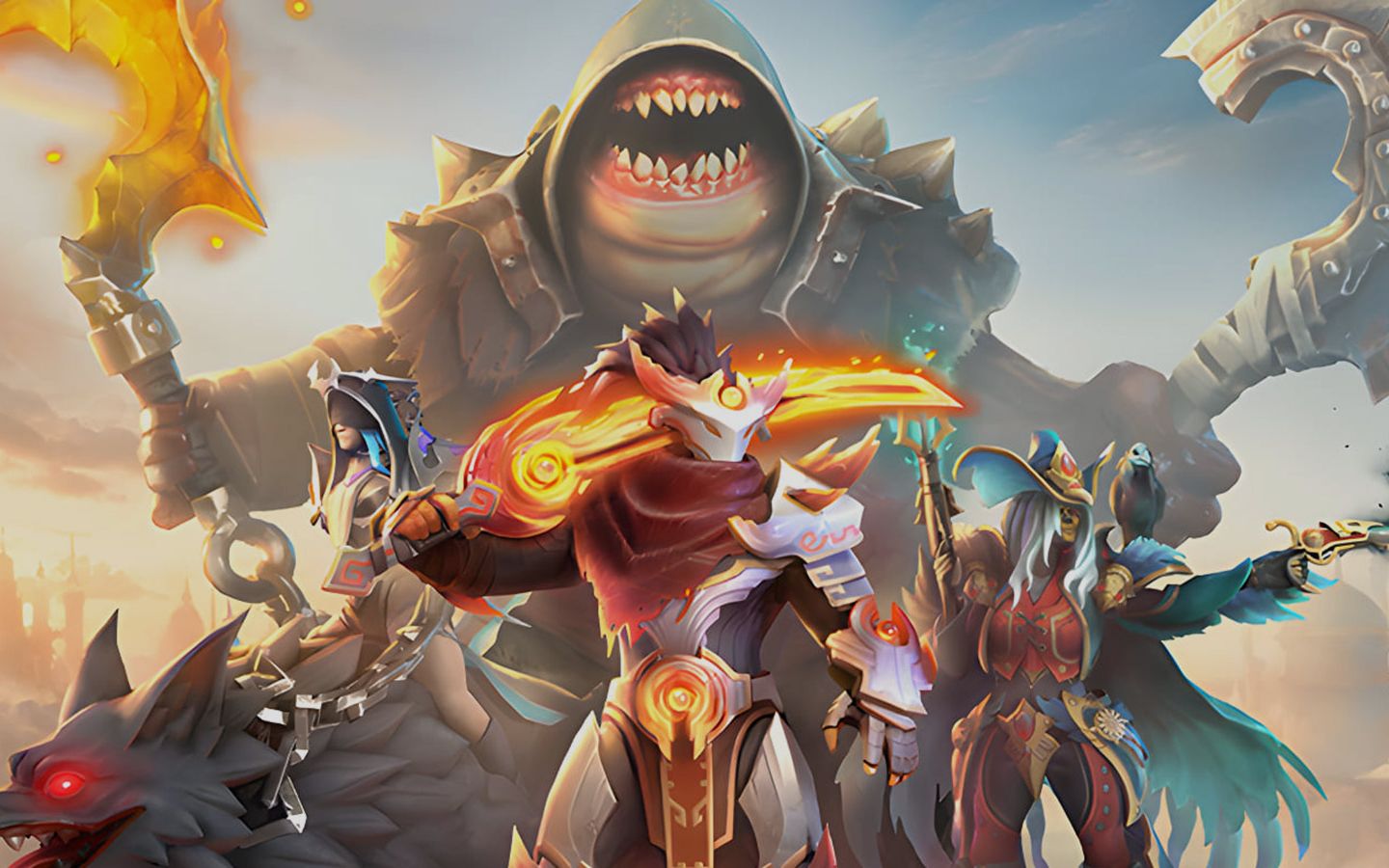 Dota 2 item build path illustration